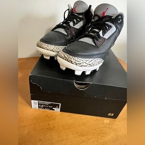 Jordan 3 Retro MCS Baseball Cleats
